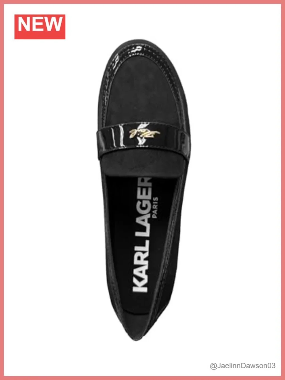 Karl Lagerfeld Womens Mocc Rubber Sole Casual Comfort Slip-On